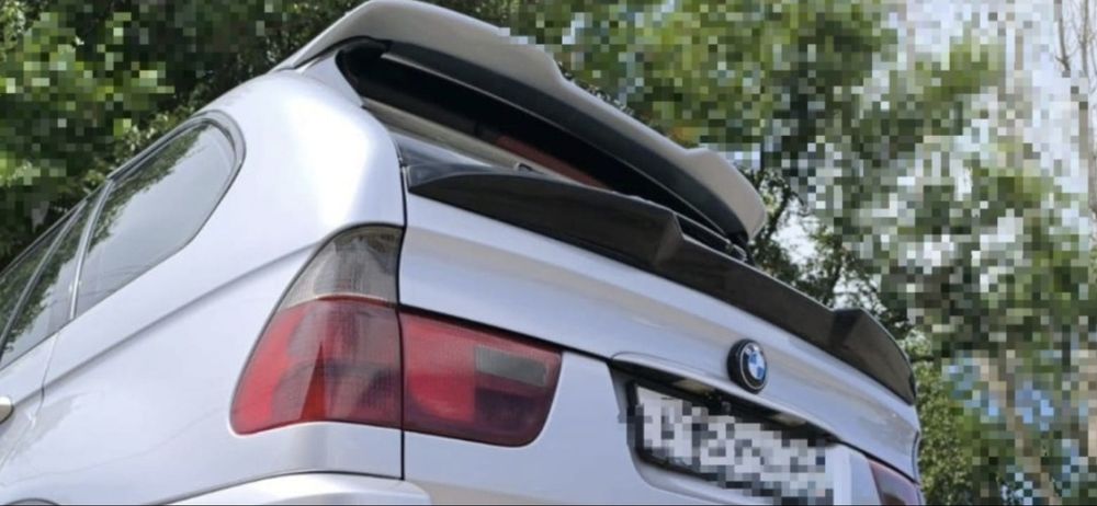 BMW X5 E53 средний спойлер зубастик