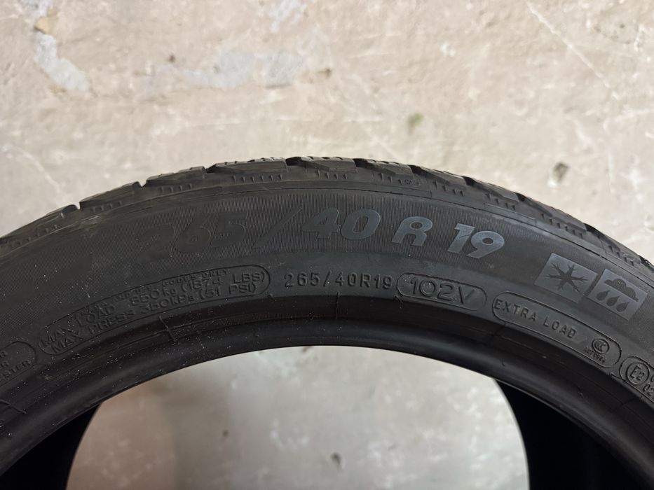 Anvelope M+S Michelin Pilot Alpin MO 265/40 R19 102v Ca Noi