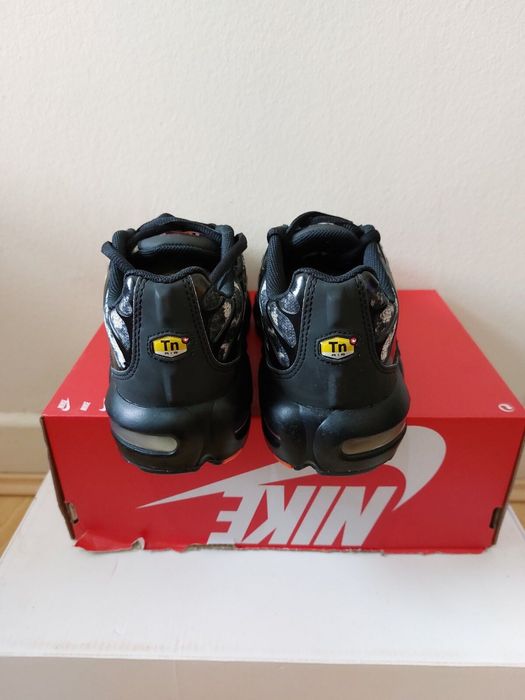 !ПРОМО! Nike Air Max Plus 'TN' Camouflage | Black/Orange | + КУТИЯ
