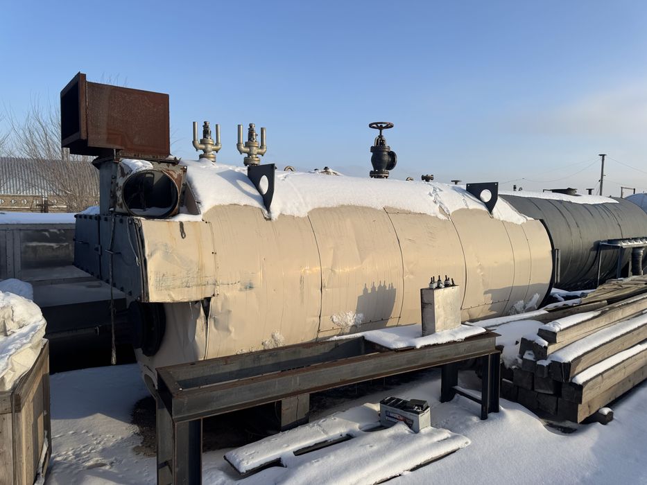 Бочки и свеча парогенератора