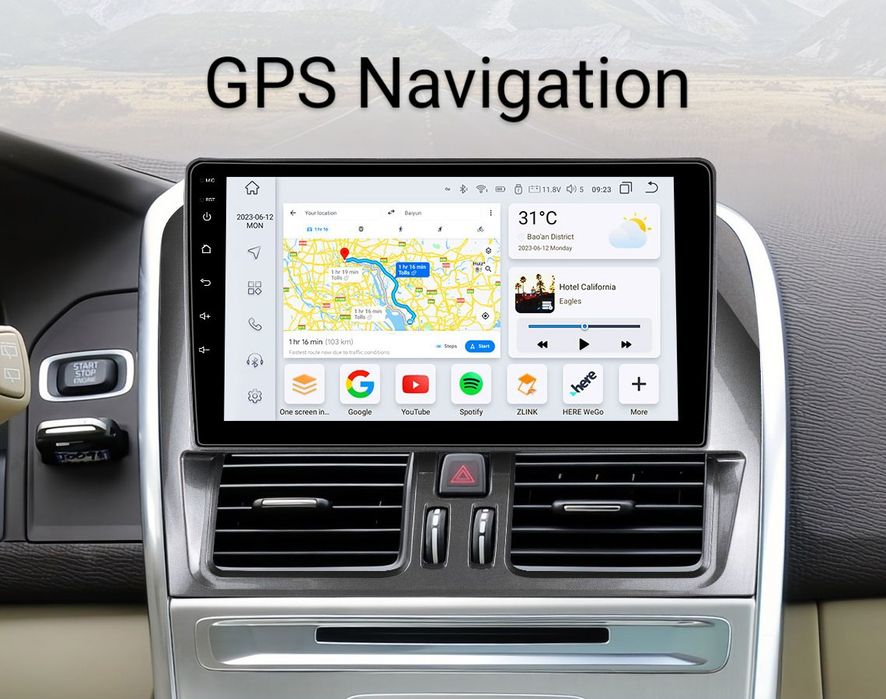Navigatie Android dedicata VOLVO XC60 (2008-2013)