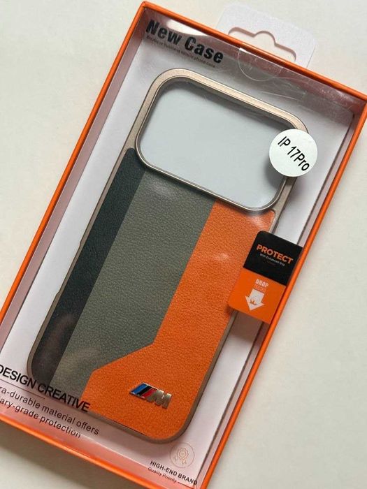 BMW uslubidagi g'ilof iPhone 17 Pro uchun