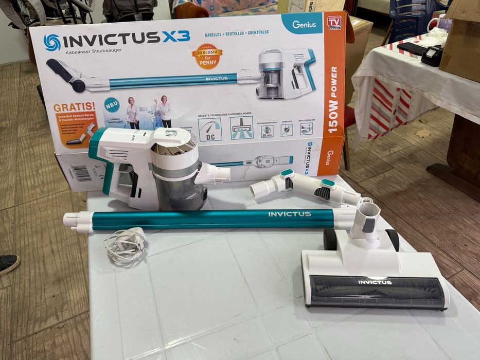 Безкабелна прахосмукачка Invictus X3