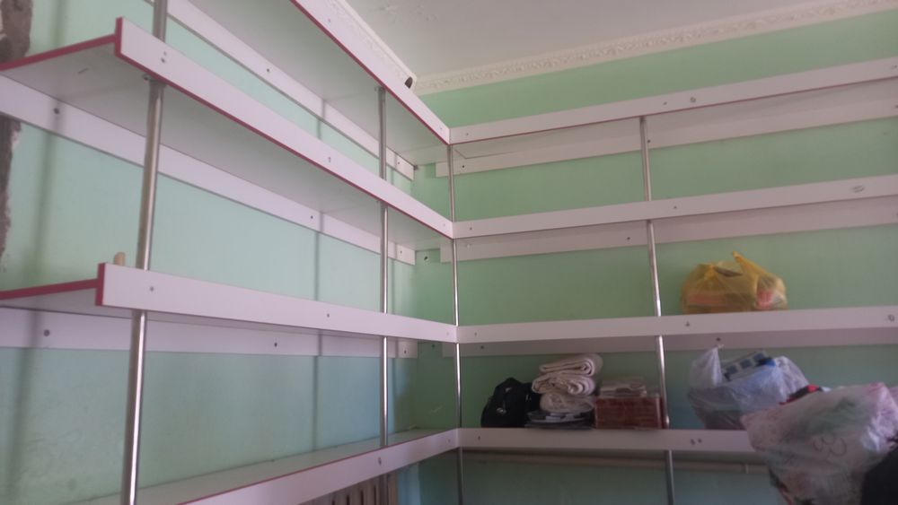 магазин ушын полкалар сатылады