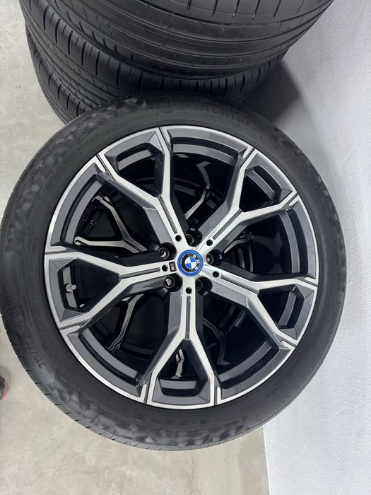 Jante Bmw X5 X6 R21 G05 G06 741M Originale Continental de vara 2024