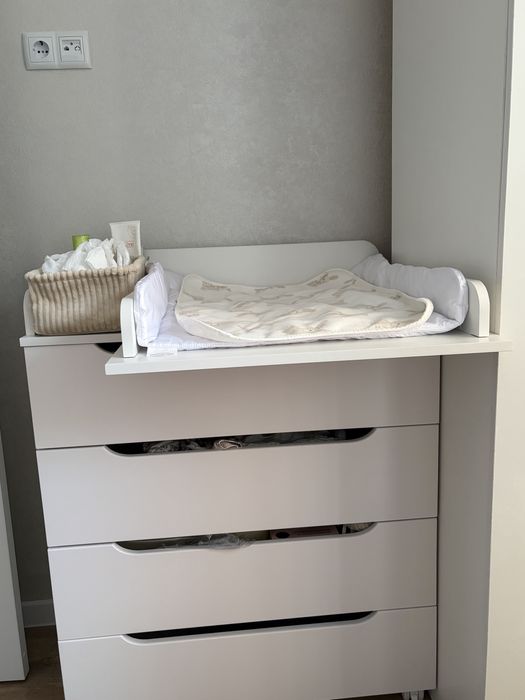 Детский комод с пеленальным столиком