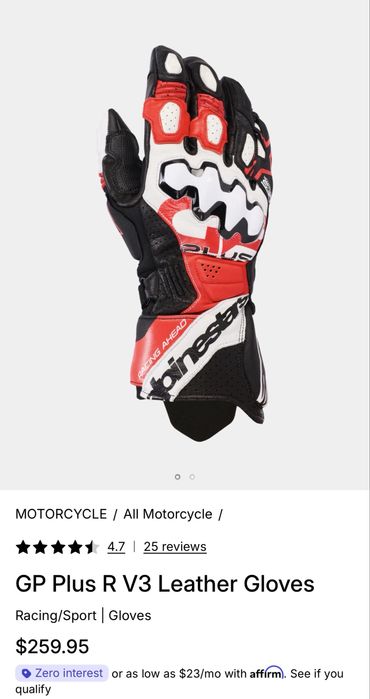 Alpinestars GP+ R V3 Ръкавици Размер S