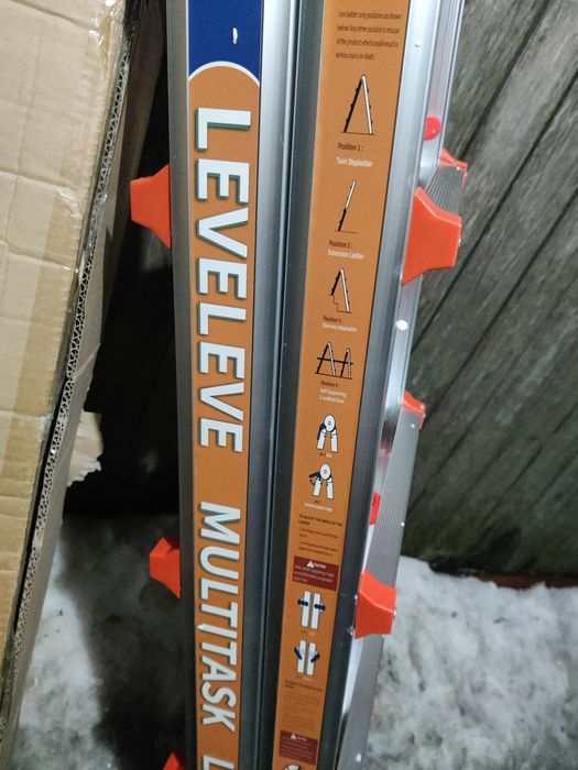 Scara aluminiu 2.50 in A și 5 m dreapta noua