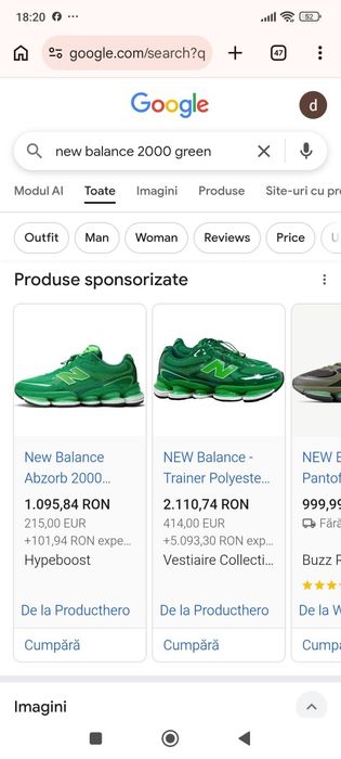 NewBalance x Amine mărimea 36, 22 cm