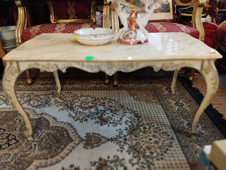 2 холни маси- мрамор и бронз.