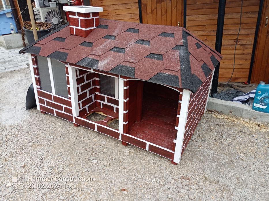 Кучешка къща кучешка колиба