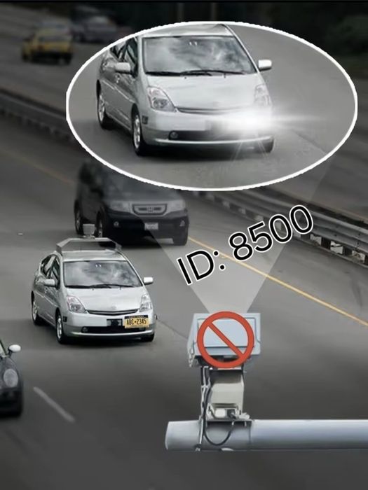 Spray reflectorizant invizibil