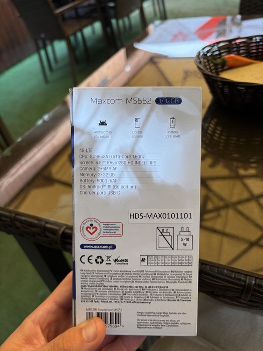 Maxcom ms652 3/32gb