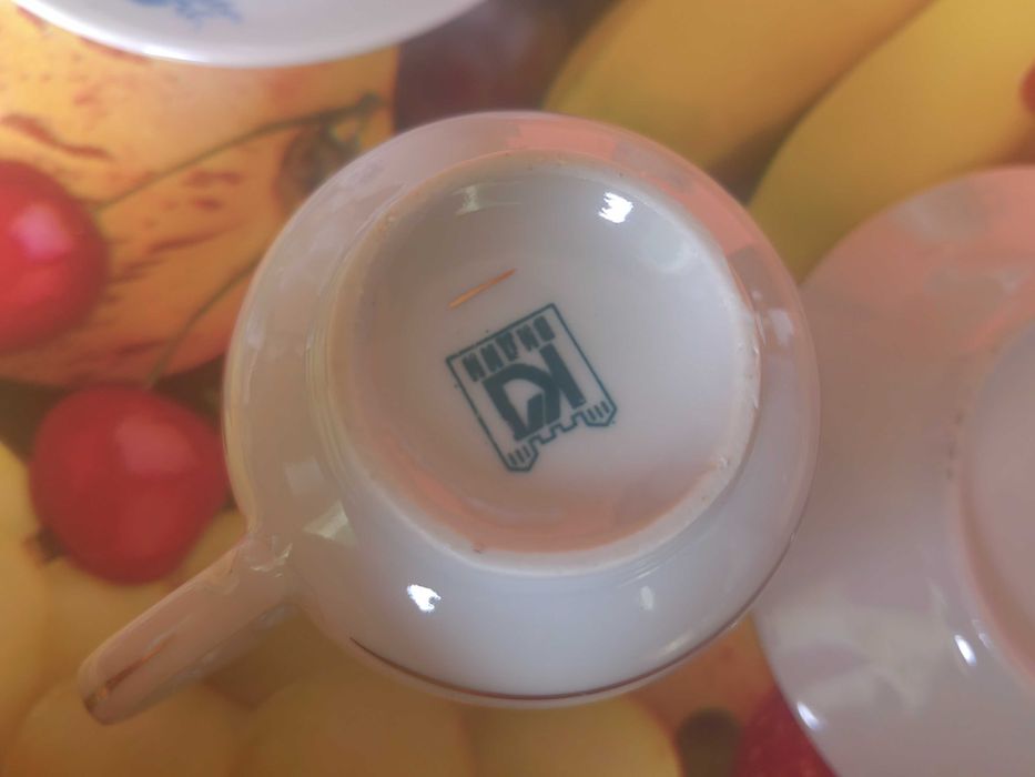 Сервиз чашки за кафе от Видин