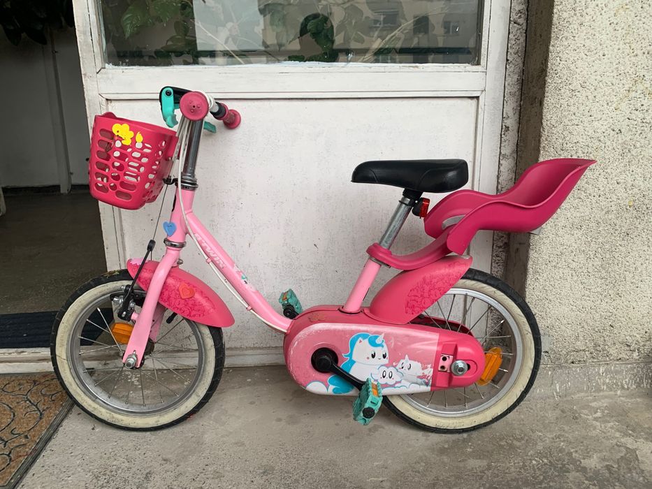 Vand bicicleta fetite 3-6ani, marca BTWIN Unicorn500