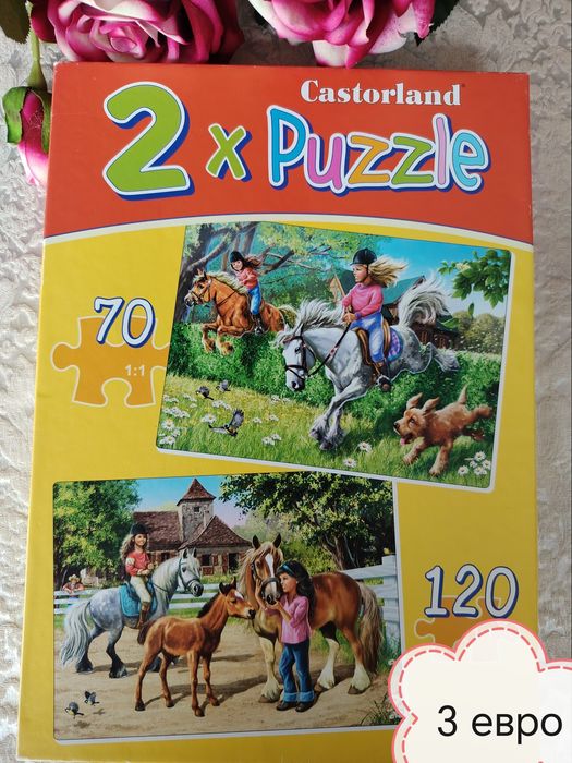 Пъзели с 260,500,1000 и 5000 части