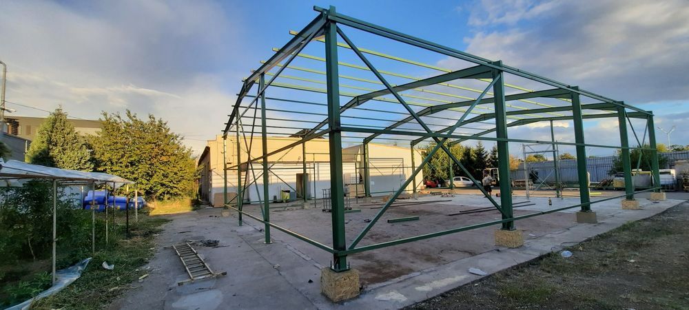 Vând hale metalice conform proiectului dvs lucrăm fără avans
