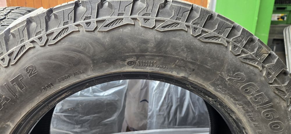 Летняя АТ резина 265/60/18