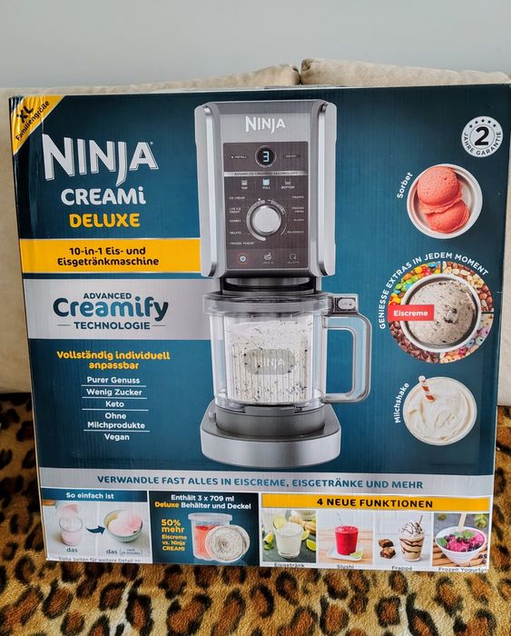 Aparat de inghetata Ninja CREAMi Deluxe NC501, 800W