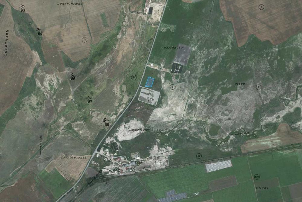 Парцел 5.8 дка до пътя Бургас – Каблешково и бъдеща картинг писта