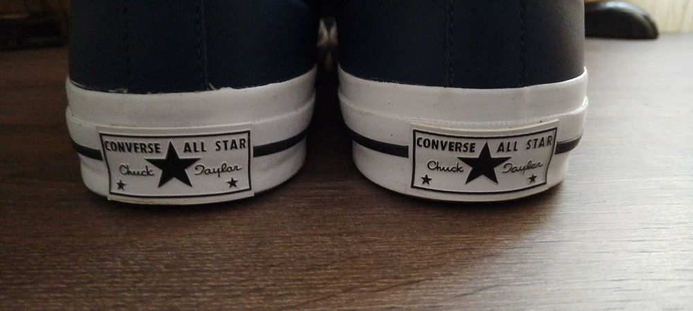 Converse One Star Perforated, Piele, Navy, Masura 43/28 cm, Ca noi