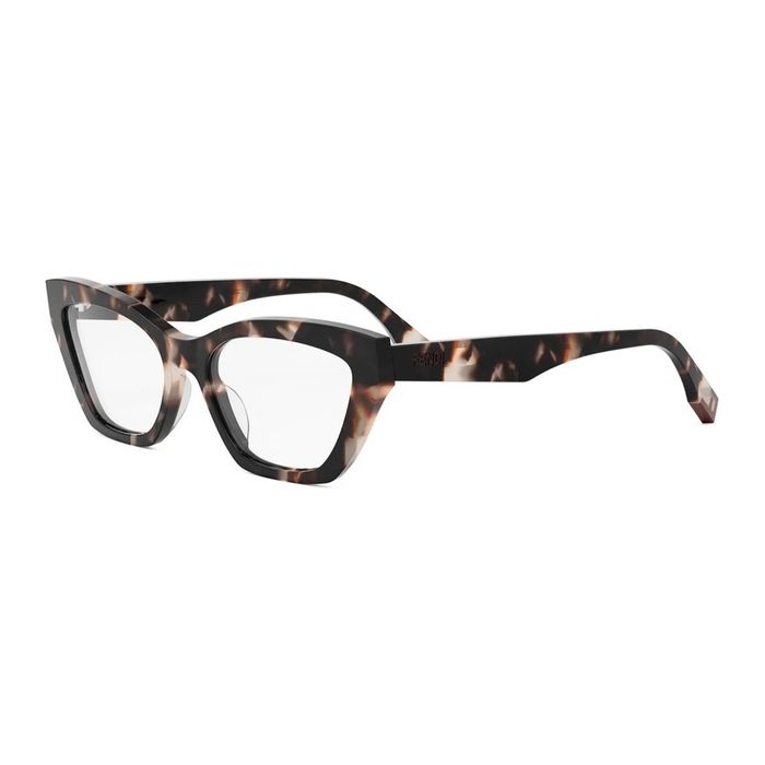 Fendi FE50067I 055 Shiny Havana - Women's Optical Frames 54mm