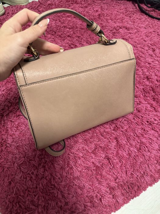 дамска чанта Nine West в розов цвят