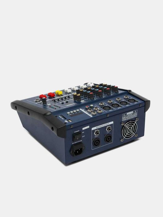 Аудиомикшер, усилитель звука, 4-16-канальный микшер, Bluetooth 200Watt