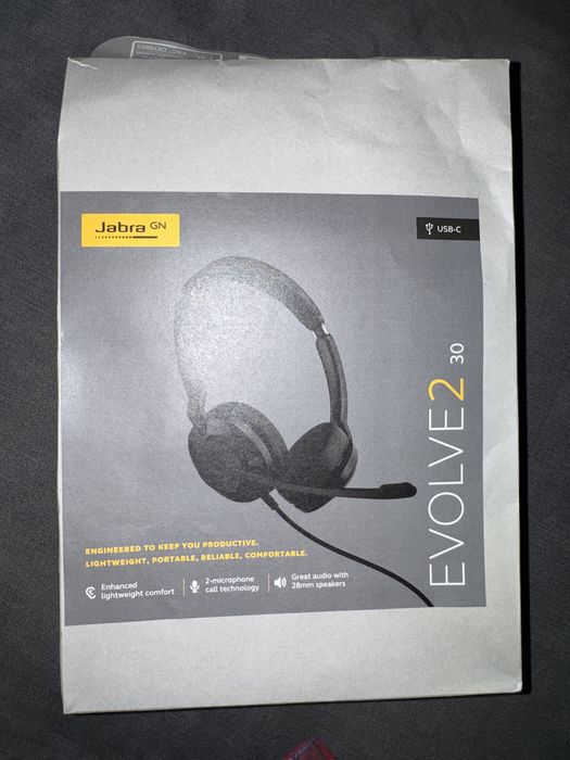 Jabra evolve2 слушалки
