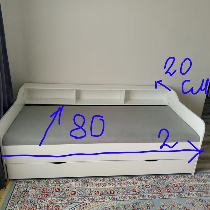 Кровать детская, подростковая