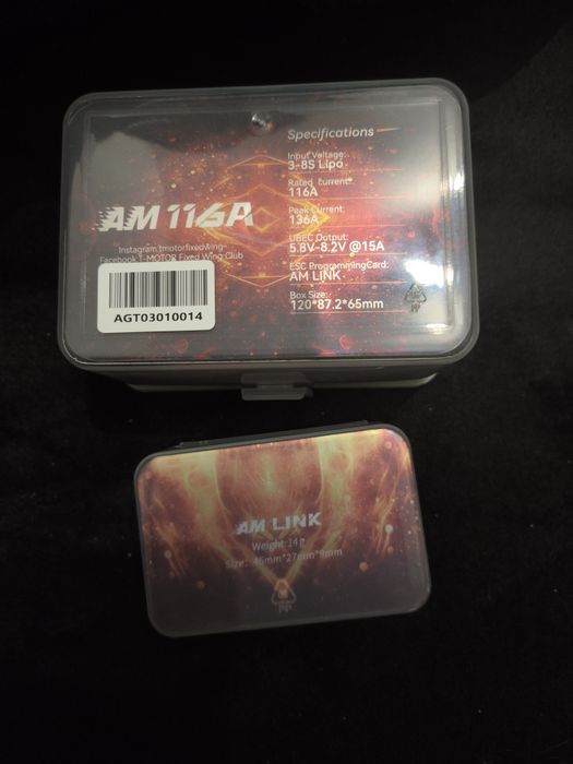 Части за rc самолети T-Motor (AM670, AM600, ESC AM116A, T16x8) – Чисто нови!