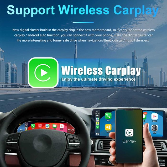 Дигитален километраж с Heads up дисплей за BMW 3 5 6 7 X3 X5 X6 серия E60 E61 E70 E71 E90 E91 E92 F01 F10 F11 F15 F16 F25 F26