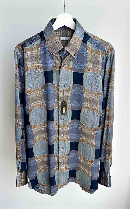 Шелковая рубашка ZILLI