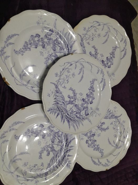 Тарелки 1880год Англия 27см