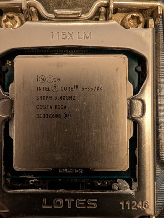 Intel I5 3570k + Gigabyte GA-H61M + 16GB DDR3