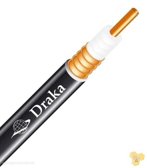 Коаксиальный 4к 6G/12G  кабель, производства Draka и Canare,