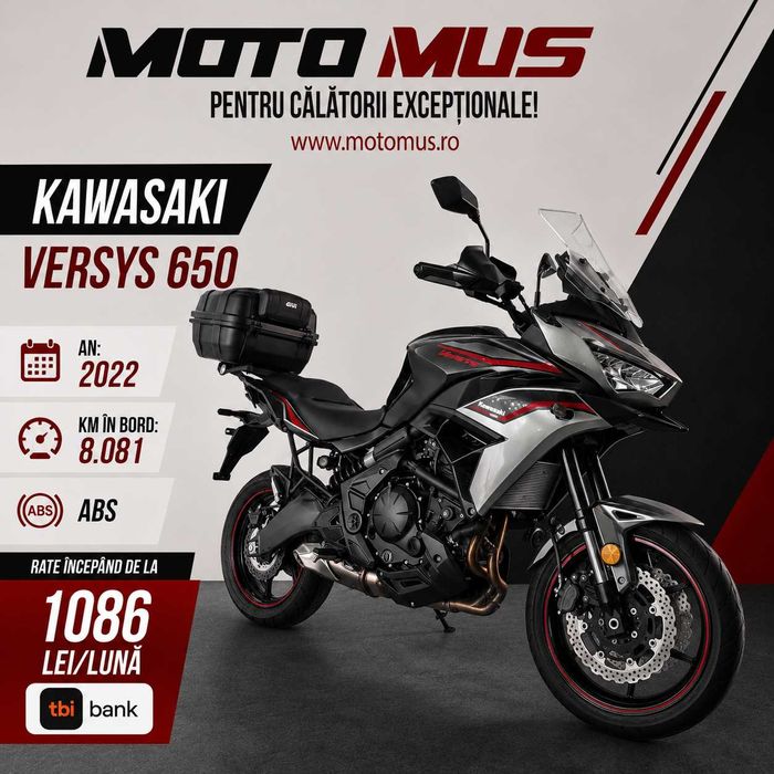 Motocicleta Kawasaki Versys 650 ABS | K03214 | motomus.ro