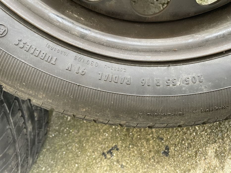 Железни джанти с гуми 205/55/16