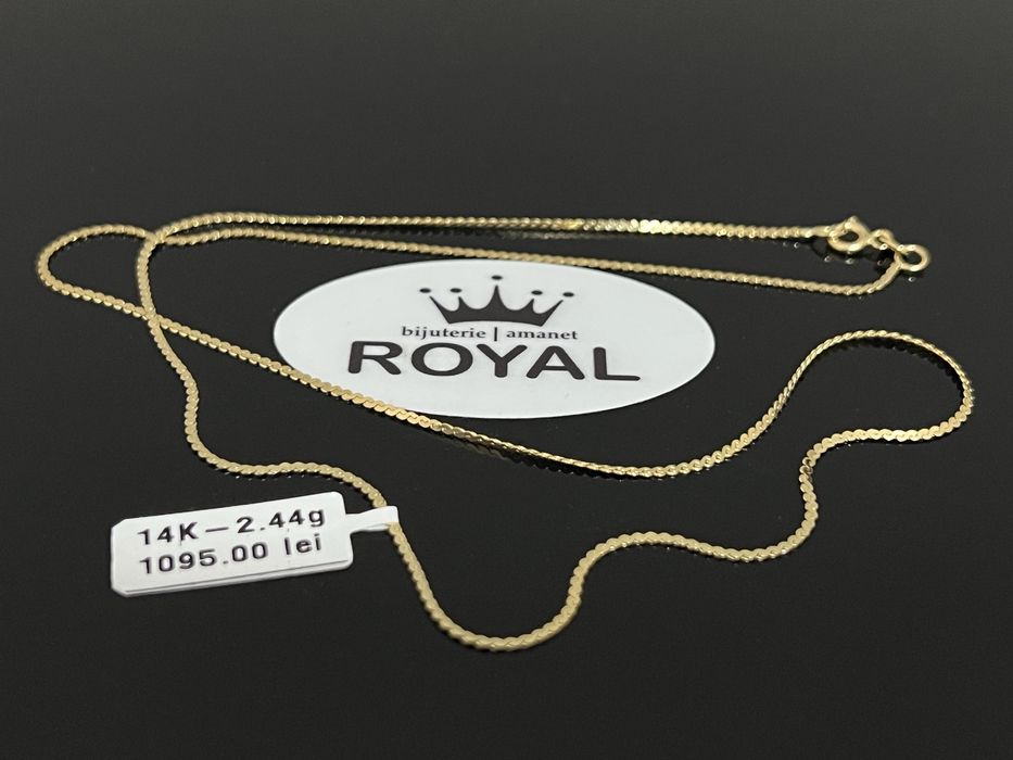 Bijuteria Royal CB : Lant aur 14K 2,44 grame