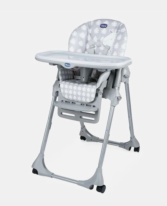 Коляска Аdamex Luciano 2 в 1. И стульчик для кормления chicco