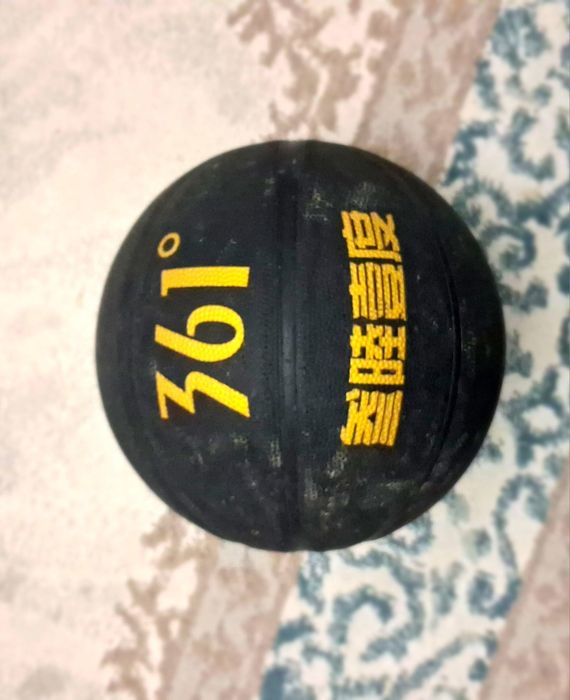 Баскетбол добы 361° (Black/Yellow) жақсы күйде