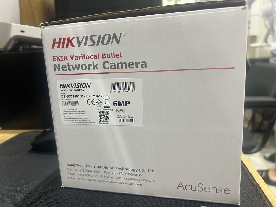 Камера Hikvision 6mp AcuSense