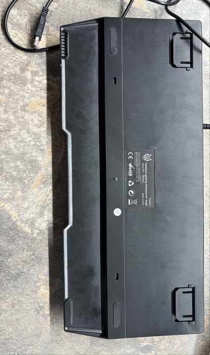 Tastatura gaming mecanica A+ Kago, iluminare rainbow, palm rest