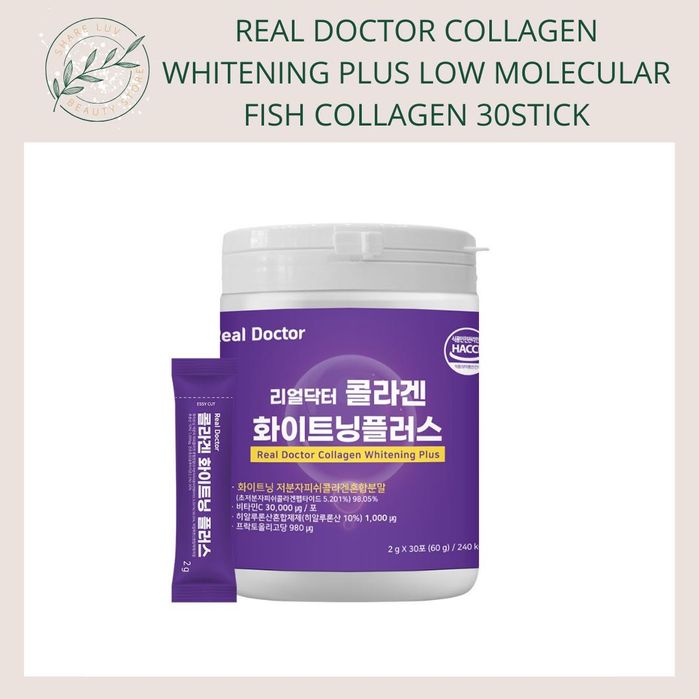 Real Doctor Collagen Whitening Plus рыбный коллаген, 30 Саше
