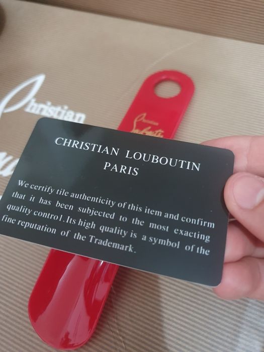 Christian Louboutin Black Sneakers Long Spikes