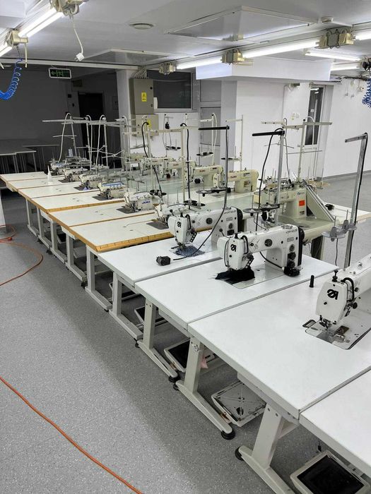 Masini de cusut industriale JUKI (made in Japan) si alte echipamente