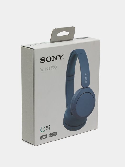 Sony WH-CH520 лёгкие беспроводные on-ear наушники.