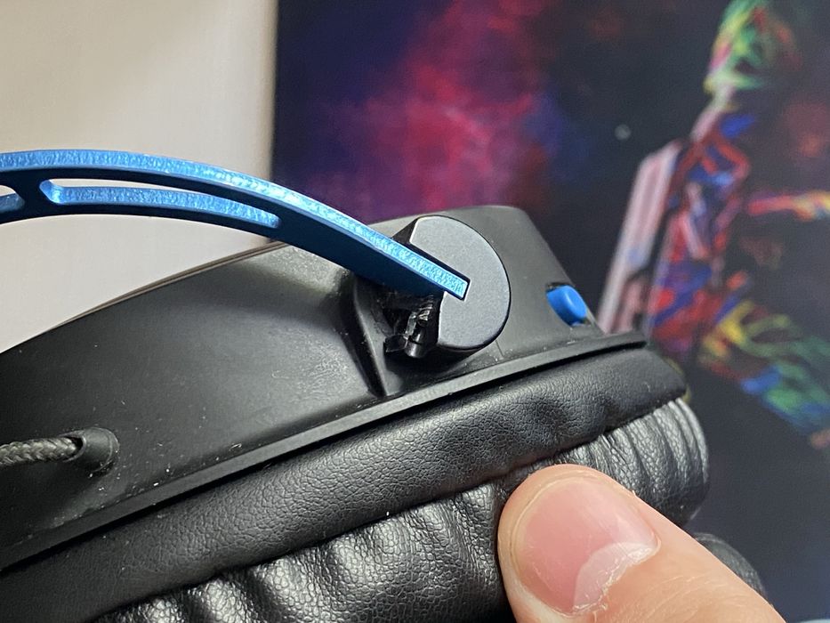 Игровые наушники Hyperx cloud alpha s синие