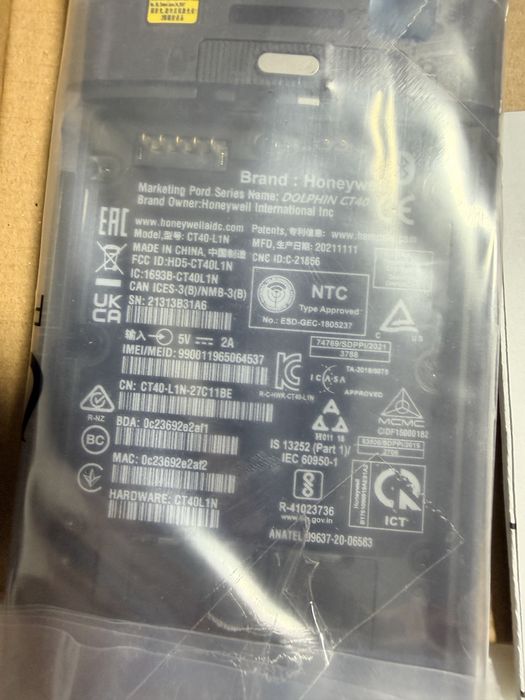 Honeywell CT40-L1N NOU, în cutie