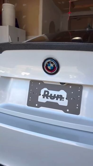 Emblema LED Smart BMW - Ecran IPS Personalizabil prin Aplicatie 82mm